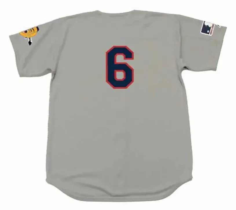 CLETE BOYER Atlanta Braves 1969 Away Majestic Throwback Baseball Jersey 