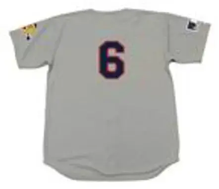 CLETE BOYER Atlanta Braves 1969 Away Majestic Throwback Baseball Jersey 