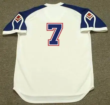 DANSBY SWANSON Atlanta Braves 1970’s Home Majestic Throwback Baseball Jersey 