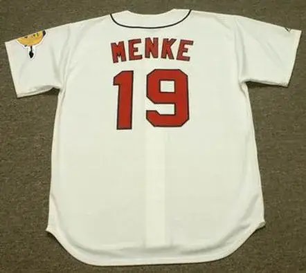 DENIS MENKE Atlanta Braves 1967 Majestic Cooperstown Throwback Baseball Jersey 