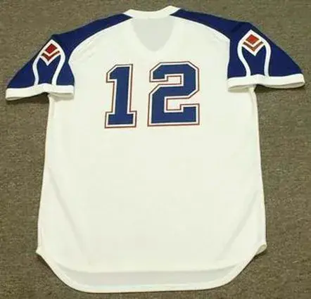 DUSTY BAKER Atlanta Braves 1974 Majestic Cooperstown Throwback Baseball Jersey