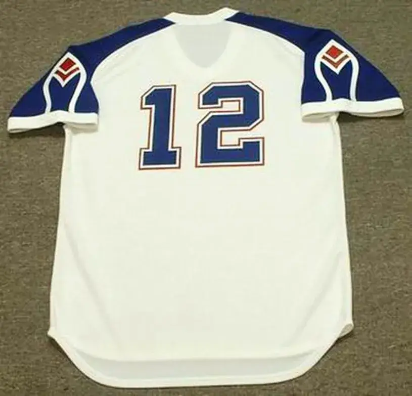 DUSTY BAKER Atlanta Braves 1974 Majestic Cooperstown Throwback Baseball Jersey