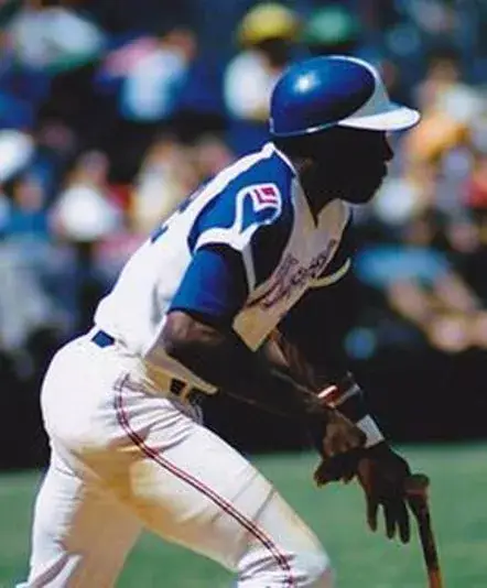 DUSTY BAKER Atlanta Braves 1974 Majestic Cooperstown Throwback Baseball Jersey 