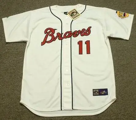 FELIX MILLAN Atlanta Braves 1967 Majestic Cooperstown Throwback Baseball Jersey