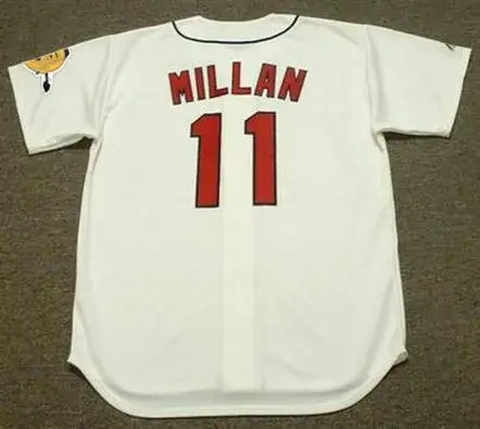 FELIX MILLAN Atlanta Braves 1967 Majestic Cooperstown Throwback Baseball Jersey 