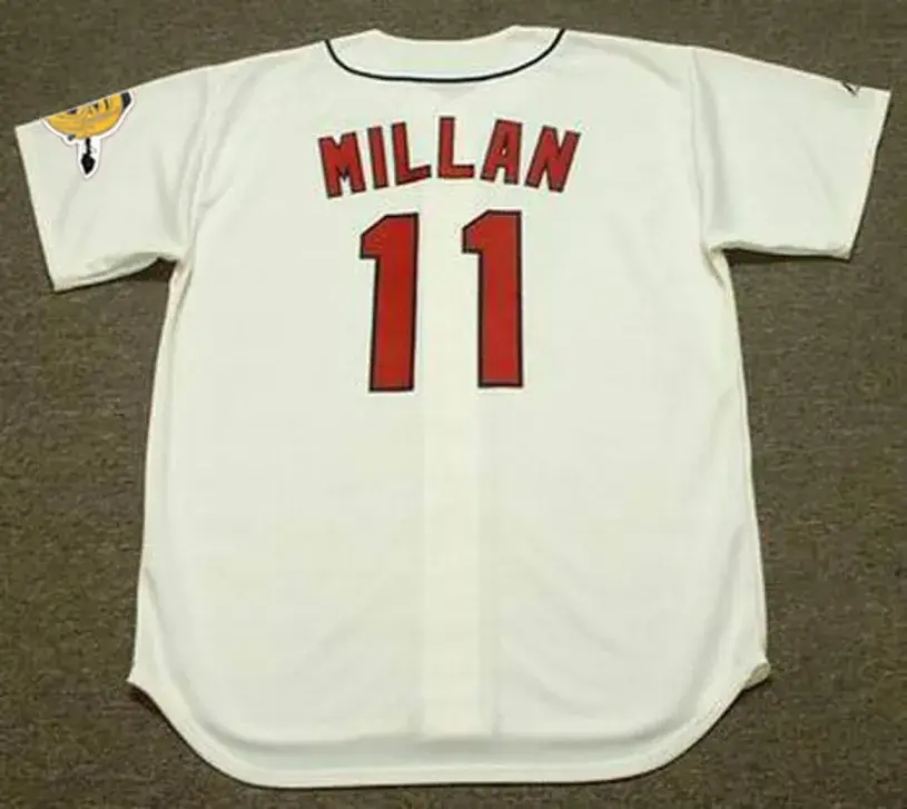 FELIX MILLAN Atlanta Braves 1967 Majestic Cooperstown Throwback Baseball Jersey 