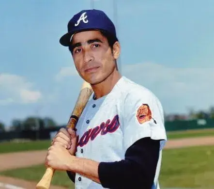 FELIX MILLAN Atlanta Braves 1969 Away Majestic Throwback Baseball Jersey 