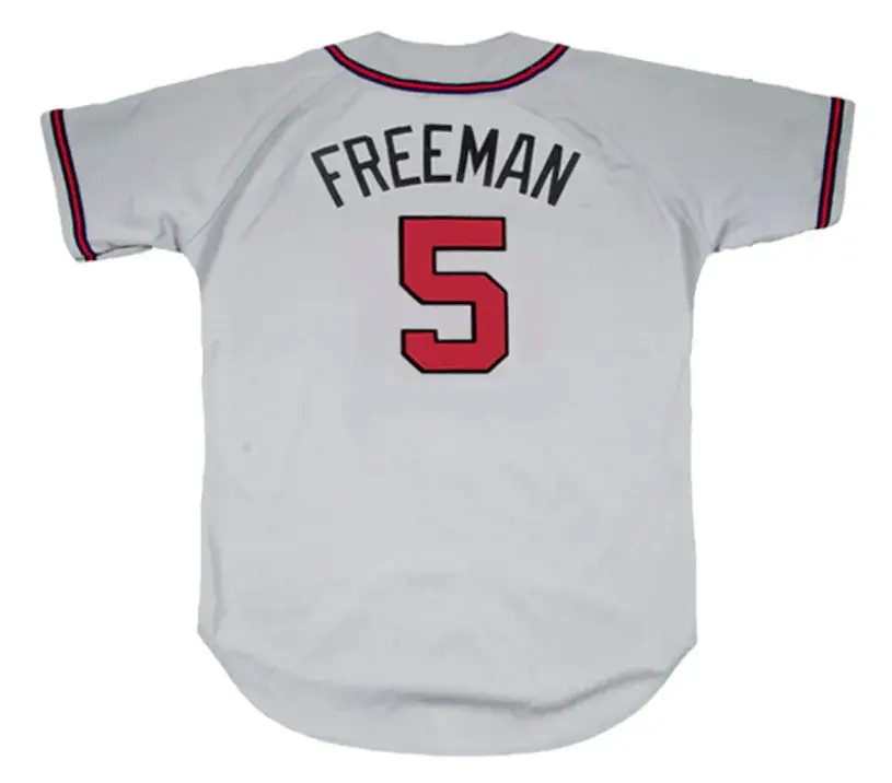FREDDIE FREEMAN  Atlanta Braves Away Majestic Baseball Jersey 