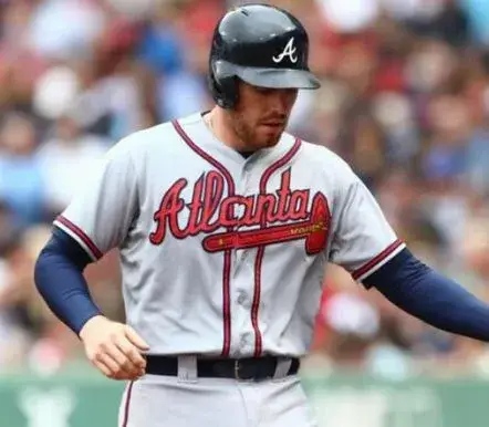 FREDDIE FREEMAN  Atlanta Braves Away Majestic Baseball Jersey 