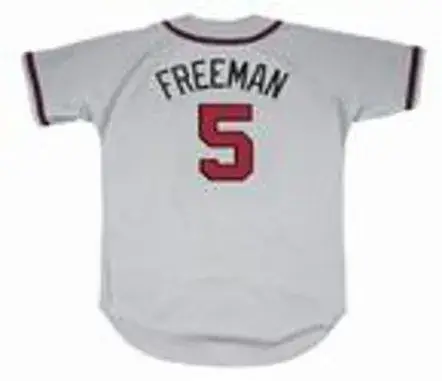 FREDDIE FREEMAN  Atlanta Braves Away Majestic Baseball Jersey 