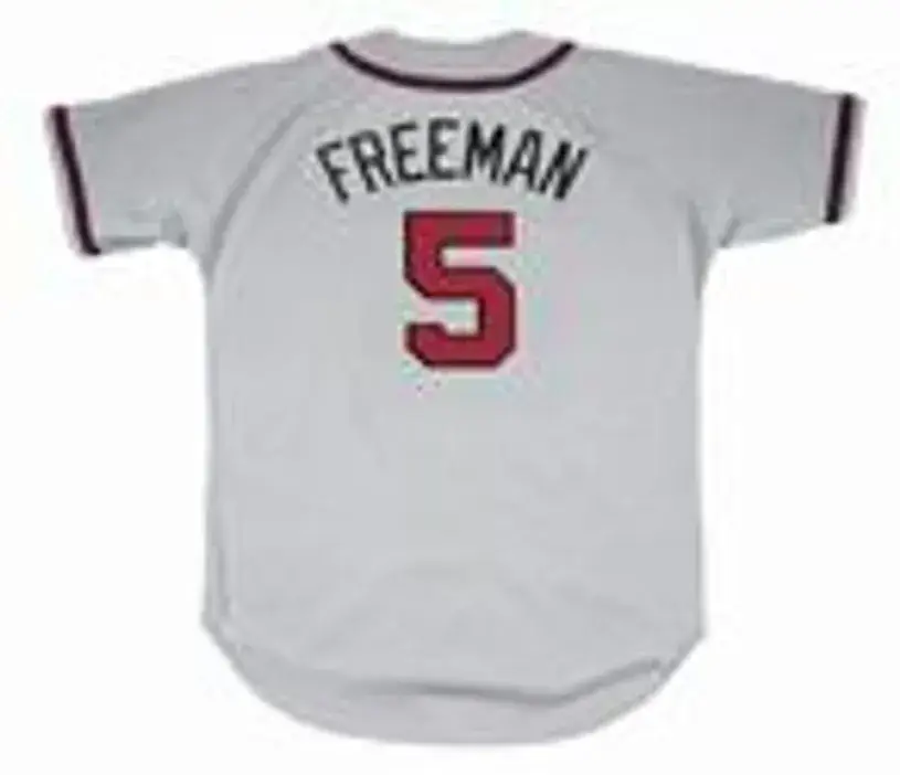 FREDDIE FREEMAN  Atlanta Braves Away Majestic Baseball Jersey 