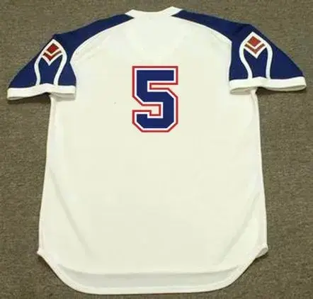 FREDDIE FREEMAN Atlanta Braves 1970’s Home Majestic Throwback Baseball Jersey 