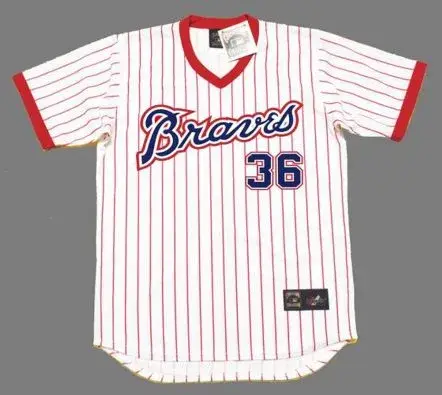 GARY MATTHEWS Atlanta Braves 1979 Majestic Cooperstown Throwback Baseball Jersey 