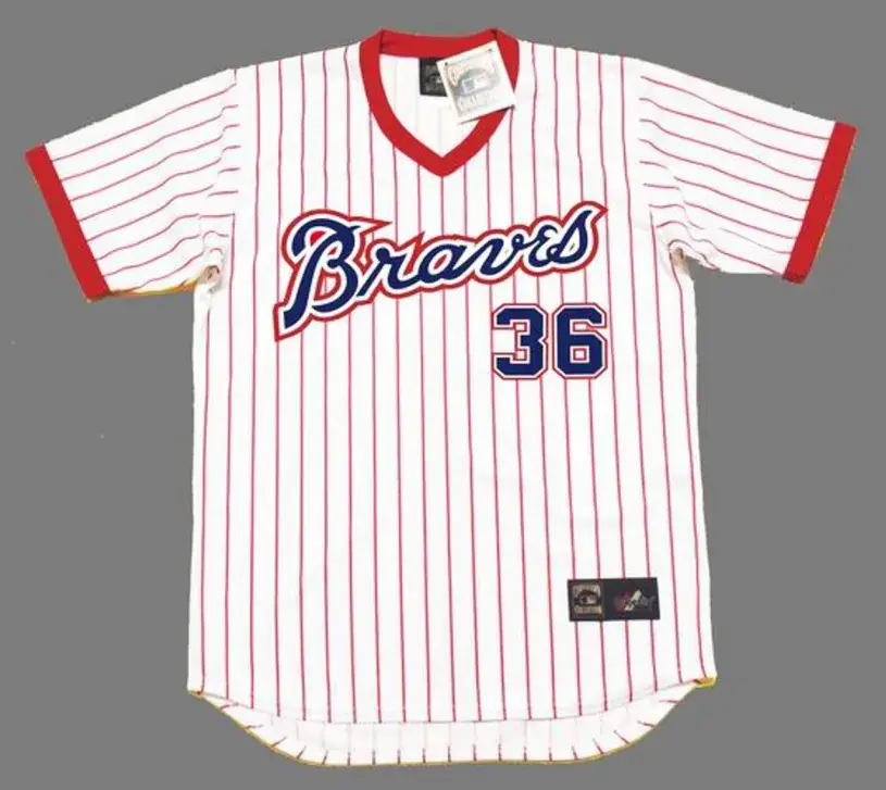 GARY MATTHEWS Atlanta Braves 1979 Majestic Cooperstown Throwback Baseball Jersey 