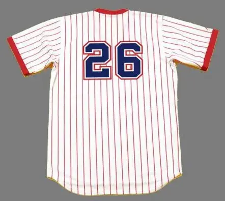 GENE GARBER Atlanta Braves 1978 Majestic Cooperstown Throwback Baseball Jersey