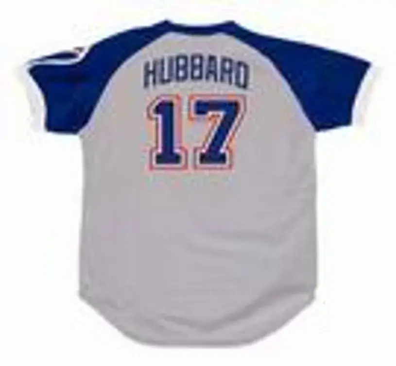 GLENN HUBBARD Atlanta Braves 1979 Away Majestic Throwback Baseball Jersey 