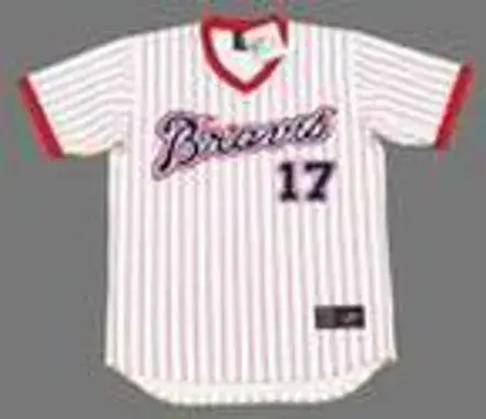 GLENN HUBBARD Atlanta Braves 1979 Majestic Cooperstown Throwback Baseball Jersey 