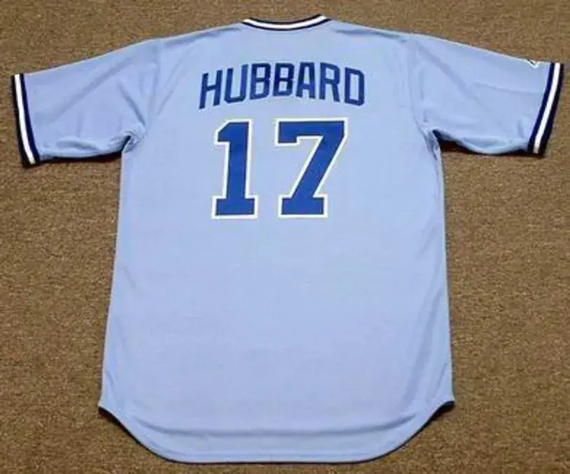 GLENN HUBBARD Atlanta Braves 1982 Majestic Cooperstown Throwback Baseball Jersey 