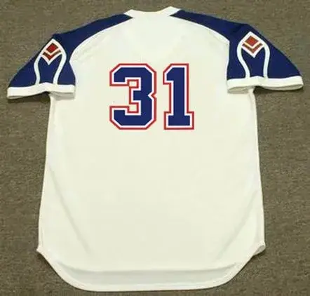 GREG MADDUX Atlanta Braves 1970’s Home Majestic Throwback Baseball Jersey 