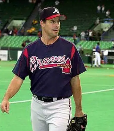 GREG MADDUX Atlanta Braves 2003 Majestic Authentic Throwback Baseball Jersey 