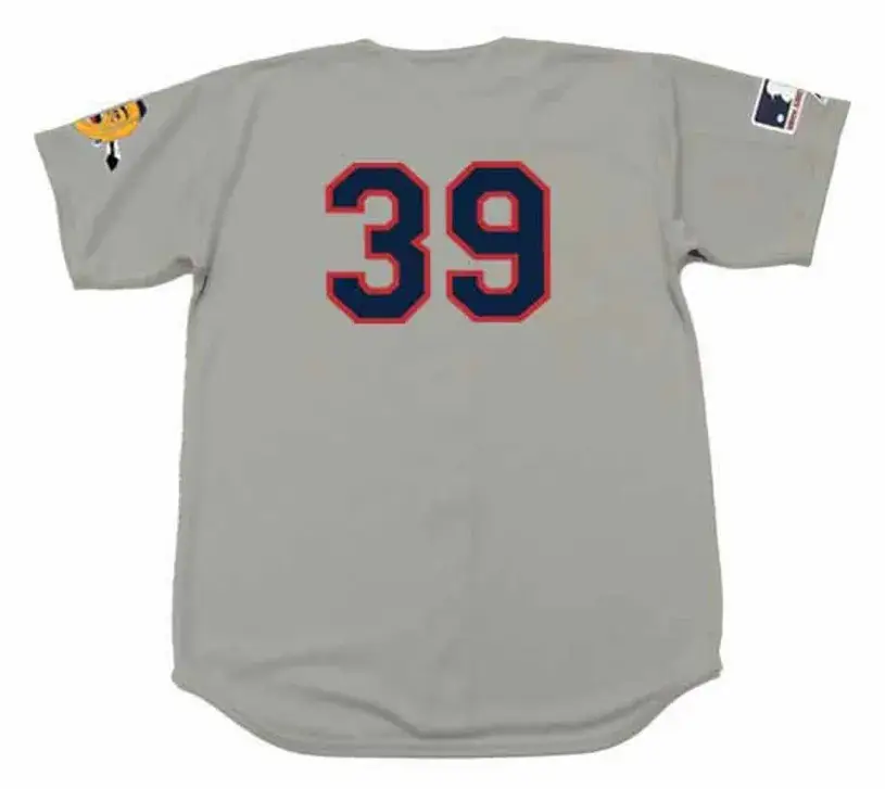 HOYT WILHELM Atlanta Braves 1969 Away Majestic Throwback Baseball Jersey 