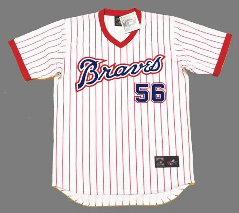 JIM BOUTON Atlanta Braves 1978 Majestic Cooperstown Throwback Baseball Jersey 
