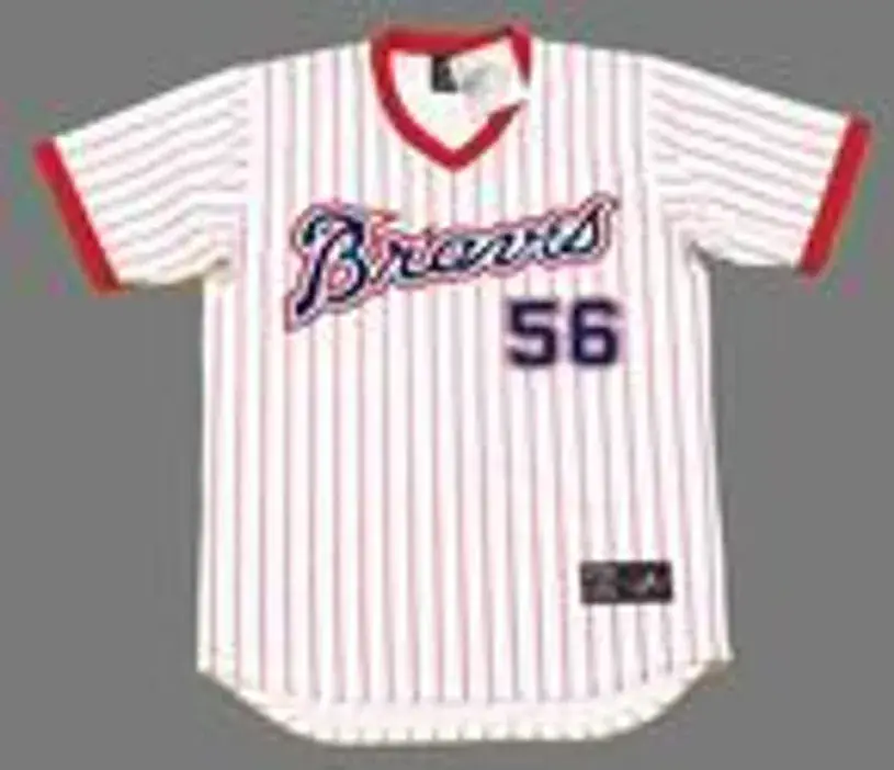 JIM BOUTON Atlanta Braves 1978 Majestic Cooperstown Throwback Baseball Jersey 