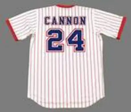 JIMMY “CANNON” WYNN Atlanta Braves 1976 Home Majestic Throwback Baseball Jersey 