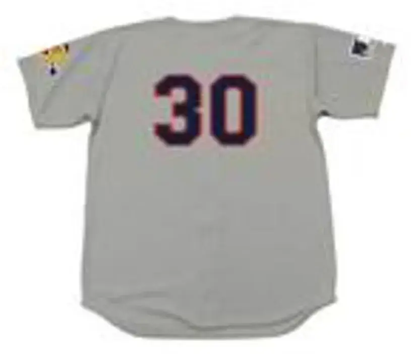 ORLANDO CEPEDA Atlanta Braves 1969 Away Majestic Throwback Baseball Jersey 