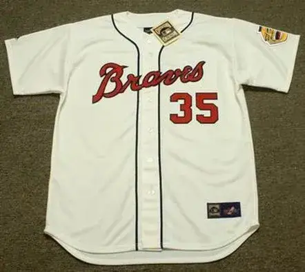 PHIL NIEKRO Atlanta Braves 1967 Majestic Cooperstown Throwback Baseball Jersey