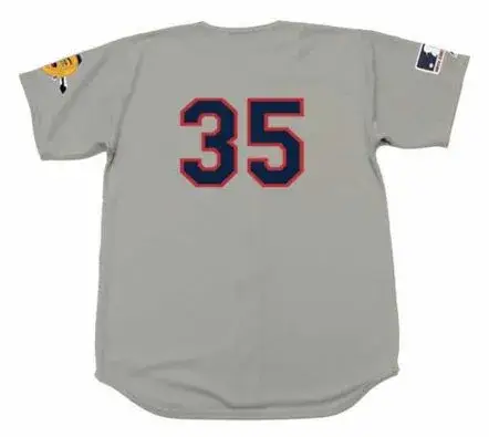 PHIL NIEKRO Atlanta Braves 1969 Away Majestic Throwback Baseball Jersey 