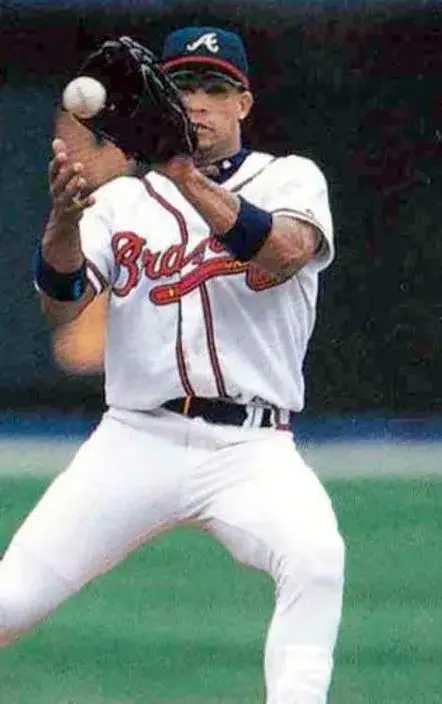 RAFAEL FURCAL Atlanta Braves 2003 Home Majestic Throwback Baseball Jersey 