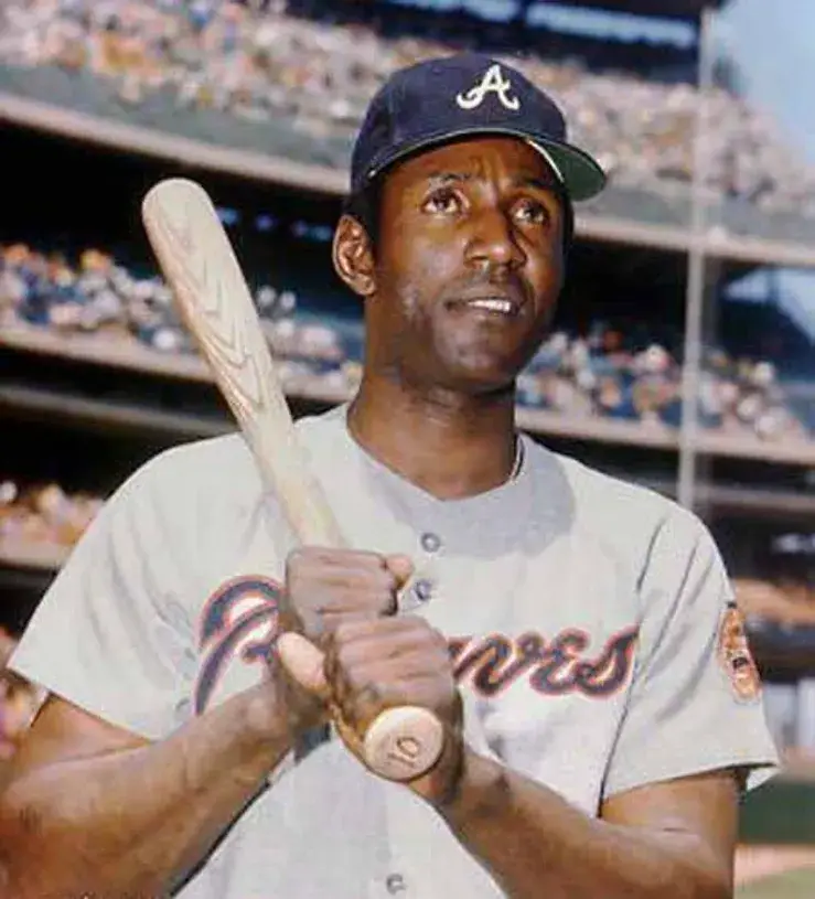RICO CARTY Atlanta Braves 1969 Away Majestic Throwback Baseball Jersey 