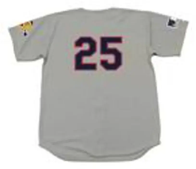 RICO CARTY Atlanta Braves 1969 Away Majestic Throwback Baseball Jersey 