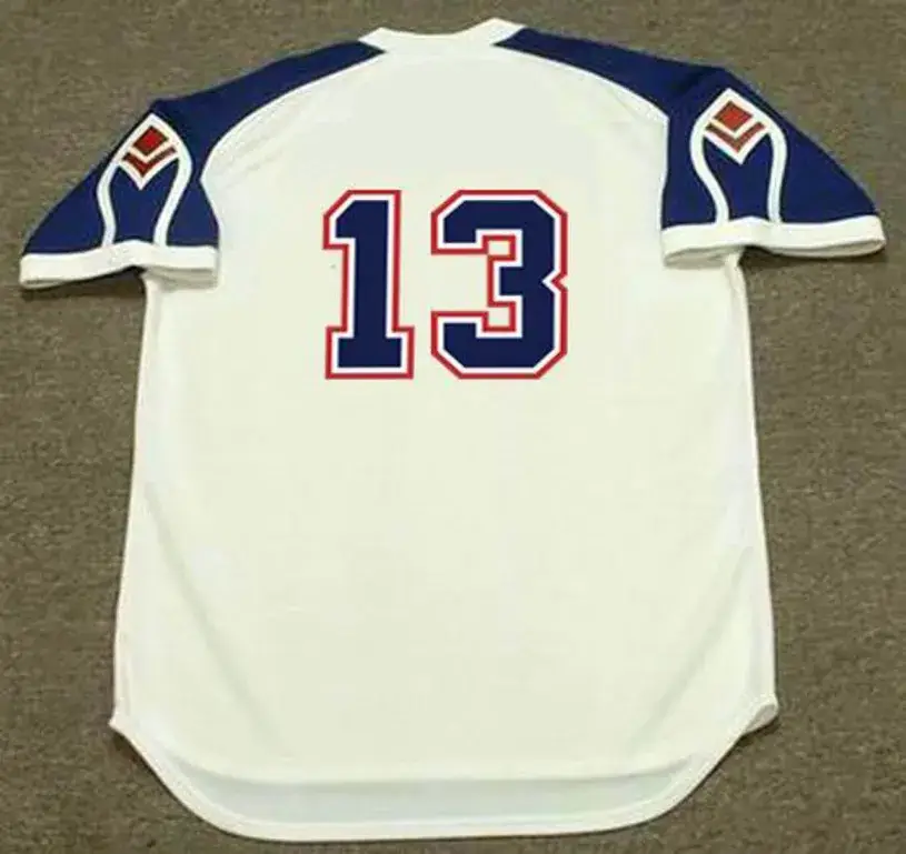 RONALD ACUNA JR. Atlanta Braves 1970’s Home Majestic Throwback Baseball Jersey 