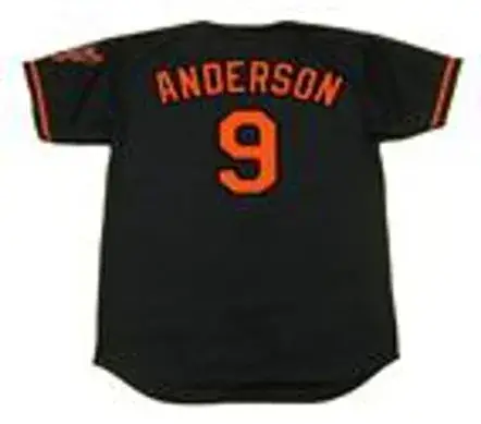 BRADY ANDERSON Baltimore Orioles 2000 Majestic Alternate Throwback Baseball Jersey 