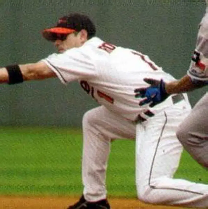 BRIAN ROBERTS Baltimore Orioles 2001 Majestic Throwback Baseball Jersey 