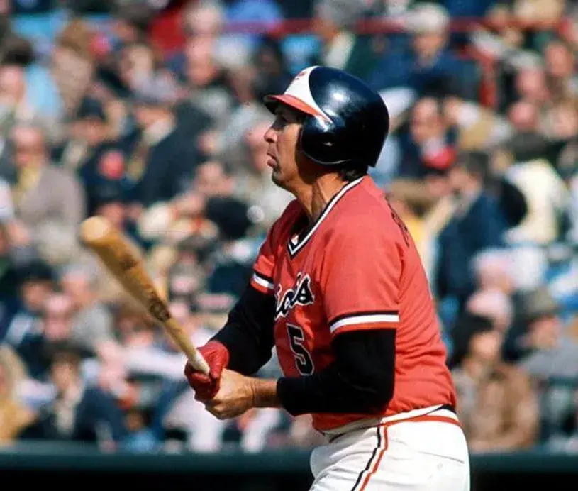 BROOKS ROBINSON Baltimore Orioles 1975 Majestic Cooperstown Baseball Jersey 