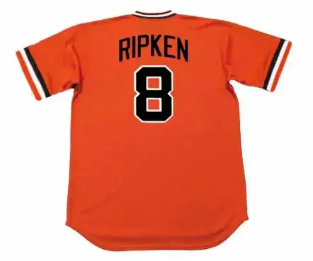 CAL RIPKEN Jr. Baltimore Orioles 1983 Majestic Cooperstown Alternate Baseball Jersey 