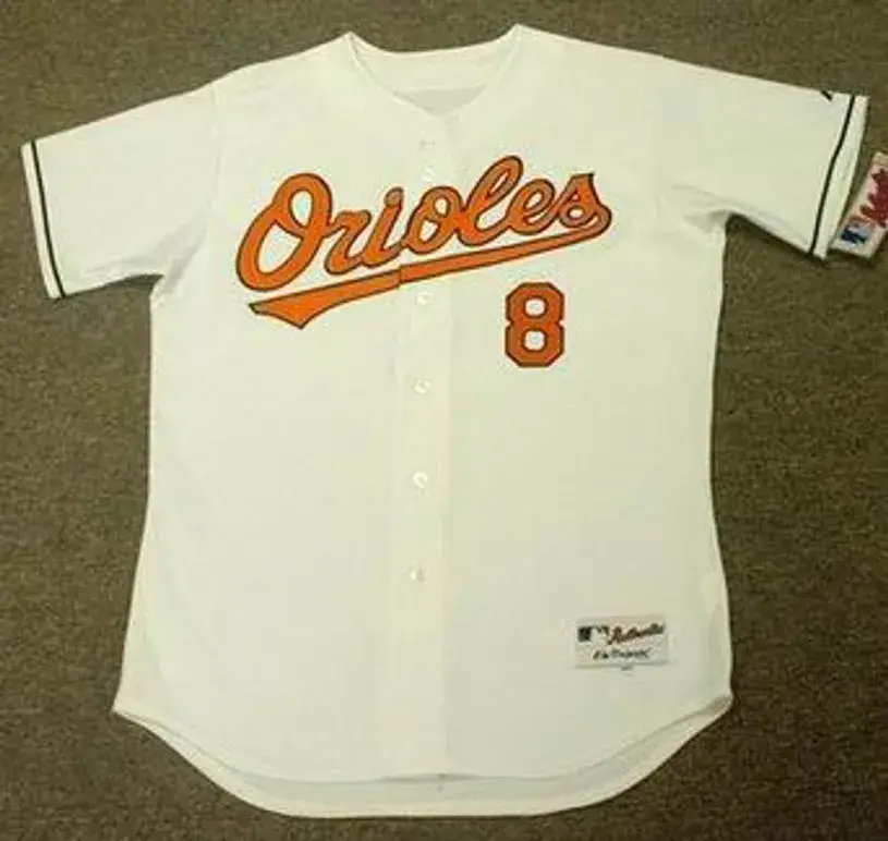 CAL RIPKEN Jr. Baltimore Orioles Majestic Authentic Home Baseball Jersey