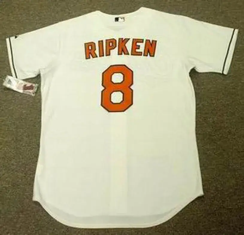 CAL RIPKEN Jr. Baltimore Orioles Majestic Authentic Home Baseball Jersey 