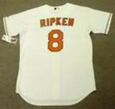 CAL RIPKEN Jr. Baltimore Orioles Majestic Authentic Home Baseball Jersey 