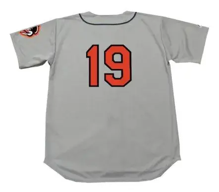 DAVE McNALLY Baltimore Orioles 1963 Majestic Cooperstown Away Baseball Jersey
