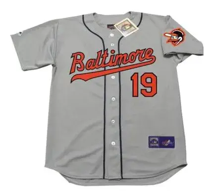 DAVE McNALLY Baltimore Orioles 1963 Majestic Cooperstown Away Baseball Jersey 