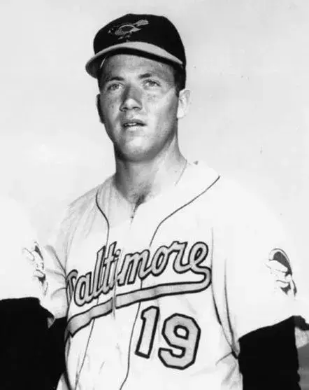 DAVE McNALLY Baltimore Orioles 1963 Majestic Cooperstown Away Baseball Jersey 