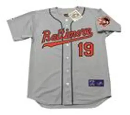DAVE McNALLY Baltimore Orioles 1963 Majestic Cooperstown Away Baseball Jersey 
