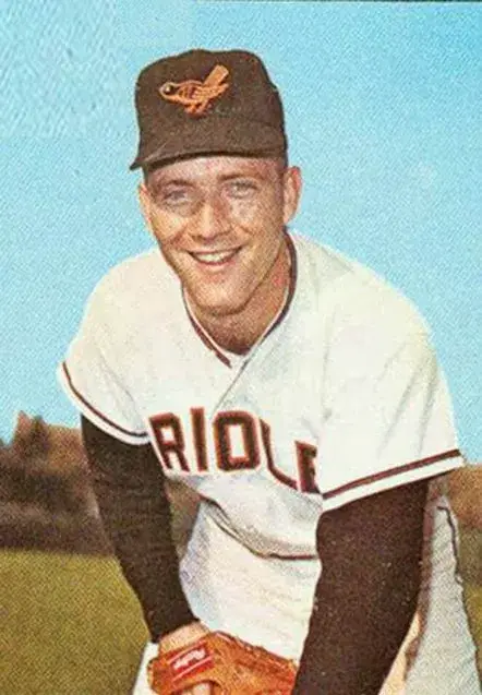 DAVE McNALLY Baltimore Orioles 1965 Majestic Cooperstown Home Baseball Jersey 