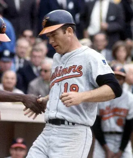 DAVE McNALLY Baltimore Orioles 1969 Majestic Cooperstown Away Baseball Jersey 