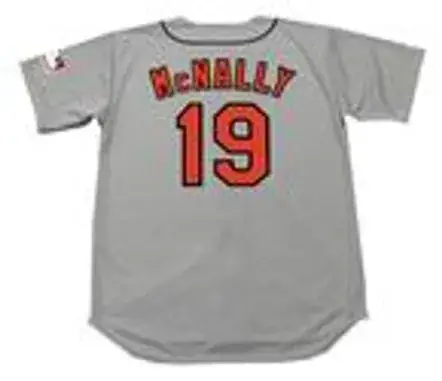 DAVE McNALLY Baltimore Orioles 1969 Majestic Cooperstown Away Baseball Jersey 