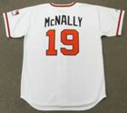 DAVE McNALLY Baltimore Orioles 1969 Majestic Cooperstown Home Baseball Jersey 